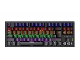 Клавіатура Vinga KBGM-110 Black - мініатюра 3