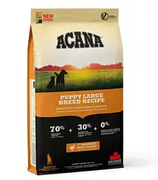 Сухий корм Acana Puppy Large Breed 17 кг для цуценят великих і гігантських порід (курка, камбала)