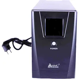 Джерело безперебійного живлення (ДБЖ) SVC SL-1KS-LCD 1000VA [108199] - мініатюра 2
