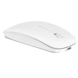 Бездротова миша WIWU Crystal WM101 Pro Pearl 2.4G+bluetooth dual-mode White - мініатюра 5