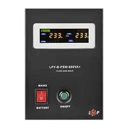 Комплект резервного живлення LP (LogicPower) ДБЖ + мультигелева батарея (UPS B800 + АКБ MG 1200Wh) - мініатюра 2