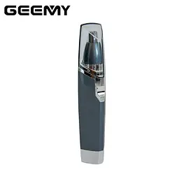 Тример Geemy GM-3002 для носа та вух, акумуляторний, чоловічий, із насадкою для брів - мініатюра 3