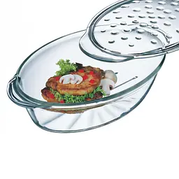 Гусятниця Simaх c кришкою для приготування без масла, 3 л (7406/7416 / P) - мініатюра 2