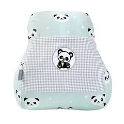 Подушка для годування Papaella Mini Панда, 28х30 см, м'ята (8-31999) - мініатюра 7
