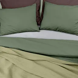 Плед-покривало Cosas Knitted Braid Olive косичка 110х140 см (Blanket_76Olive_KnittedBraid_110x140) - мініатюра 2