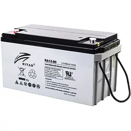 Акумулятор Ritar AGM 12V (12V/80Ah/960Wh) (RA12-80) [125653]