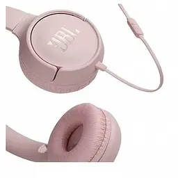 Дротові навушники повнорозмірні JBL T500 (JBLT500PIK) рожеві JBLT500PIK - мініатюра 6