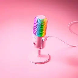 Мікрофон Razer Seiren V3 Chroma Quartz (RZ19-05060300-R3M1) [107175] - мініатюра 4