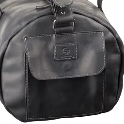 Шкіряна дорожня сумка GRANDE PELLE 55х31х24 см sum0012557 - мініатюра 5