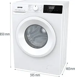 Пральна машина Gorenje WNHPI72SCS/UA автоматична - мініатюра 14