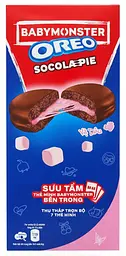 Шоколадні тістечка Oreo Socola Pie BabyMonster Chocolate Strawberry Cream 168г