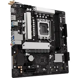 Материнська плата AsRock B860M-X WIFI (B860M-X WIFI) (Socket 1851, Intel B860, Micro-ATX) - мініатюра 3