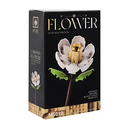 Конструктор дитячий Flower Bambi M5026-18 елементи для створення стебла та пелюсток