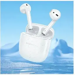 Бездротові навушники Borofone BW45 Wide Wireless BT Headset TWS білі 6941991105777 - мініатюра 2