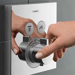 Душова система Hansgrohe Raindance Select E/ShowerSelect 27296000, Хром - мініатюра 2