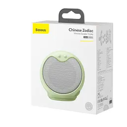 Портативна акустика Baseus Q Chinese Zodiac Wireless Speaker Snake E06 бездротова - мініатюра 8