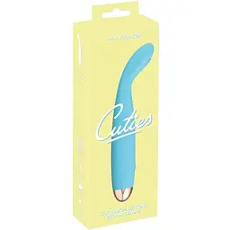  Мінівібратор Cuties Mini Vibrator Blue - мініатюра 8
