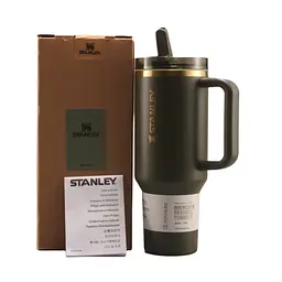 Термокухоль Stanley Quencher ProTour Flip Straw Tumbler з неіржавкої сталі Bay leaves 1,18 л KT6007881