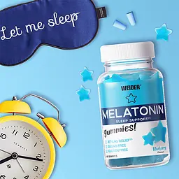 Натуральна добавка Melatonin, 60 желейок - Чорниця Weider vit0004232 - мініатюра 2