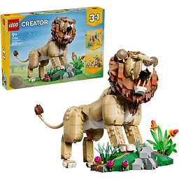 Конструктор LEGO Creator Дикі тварини: Величний лев (31386)