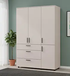 Шафа для одягу Doros Торн Кашемір 3 ДСП/3Ш (штанга) 135х51.6х200 (44900497) - мініатюра 7