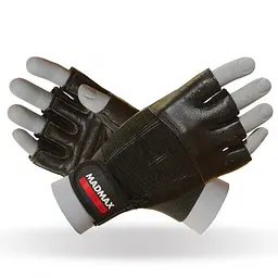 Рукавички для фітнесу MAD MAX Classic MFG 248, Black - M