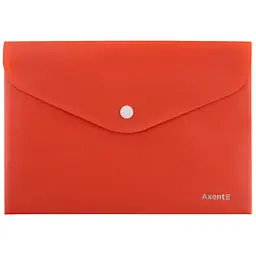 Набір папок А5 Axent Earth colors на кнопці 12 шт. коралові (1522-28-A)
