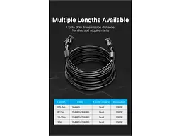 Кабель Vention VGA to VGA 10m Black (DAEBL) - мініатюра 2