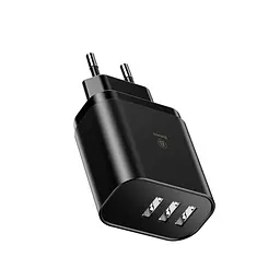 Мережевий зарядний пристрій Baseus Mirror Lake Intelligent Black CCALL-BH01 - мініатюра 4