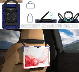 Чохол-накладка BeCover для Apple iPad 10.9" (2022/2024)/iPad (А16) 2025 11" Blue (711924) - мініатюра 6