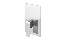 Душова система Kohlman Saxo 20 chrome + BOX прихованого монтажу QW220SQ20, Хром - мініатюра 4
