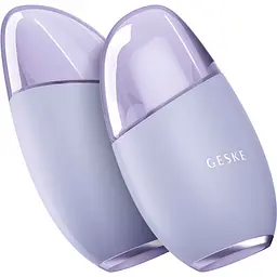 Масажер для очей та обличчя GESKE Cool & Warm Eye and Face Massager 7 в 1 фіолетовий - мініатюра 3