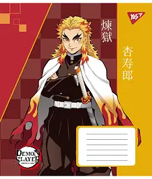 Набір зошитів Yes Demon slayer А5 в клітинку 18 аркушів 25 шт. (767244) - мініатюра 5