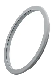 Миска IQ Be Chef 24 см 5.0 л з кришкою срібляста (IQ-9144-24) - мініатюра 5
