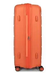 Валіза велика L поліпропілен Airtex 646 119л 79,5×52×30см Помаранчевий - мініатюра 6