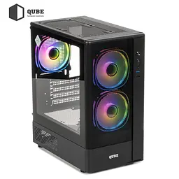 Корпус QUBE GEON ARGB Black (GEON_GBNU3) - мініатюра 10