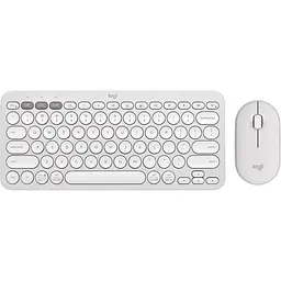 Комплект (Клавіатура та миша) Logitech Pebble 2 Combo Tonal UA White (920-012240)