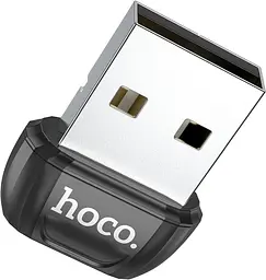 Bluetooth адаптер Hoco UA18 v5.0 black - мініатюра 3