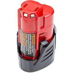 Акумулятор PowerPlant для шуруповертів та електроінструментів Milwaukee 12V 3.0Ah Li-ion (48-11-2440