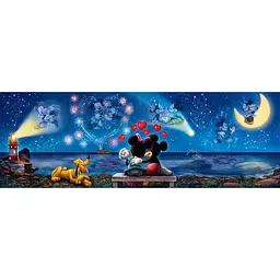 Пазл Міккі і Мінні Дісней - Disney Mickey&Minnie - 1000 шт Clementoni 39503 - мініатюра 2