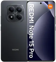 Смартфон Xiaomi Redmi Note 15 Pro 12/512GB Midnight Black