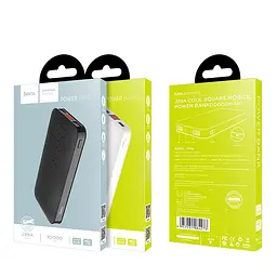 Портативна батарея Power Bank Hoco J29A Cool Square 10000 mAh Black - мініатюра 2