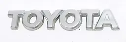 Емблема напис Toyota (Хром) 94х19 мм (на скотчі) 75441-02060