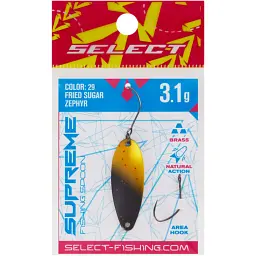 Блешня Select Supreme 3.1g 34mm #29 Fried Sugar Zephyr - мініатюра 2