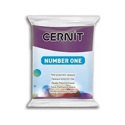 Полімерна глина Cernit Number One, 56 г., ПУРПУРНИЙ, (CR-CE0900056962)
