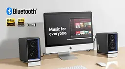 Акустична система Edifier a 2.0 QR65 70W Bluetooth Hi-Res Black (QR65Black) - мініатюра 8