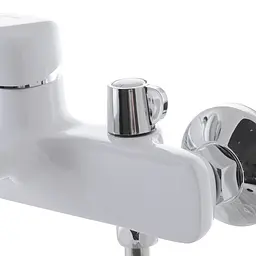 Змішувач для ванни з коротким зливом Mixxus Oregon 009 Euro white MI5794 Білий матовий - мініатюра 3