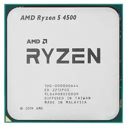 Процесор AMD Ryzen 5 4500 (100-000000644) (Socket AM4, 12T, 4.1 ГГц, Tray) Б/в