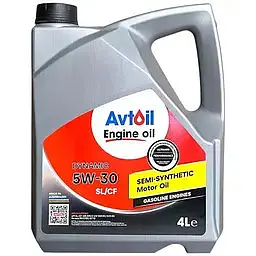Моторна олива AvtOil Dynamic Engine oil 5W-30, 4 л