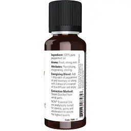 Олія м'яти перцевої Now Foods Peppermint Oil 118 ml - мініатюра 2